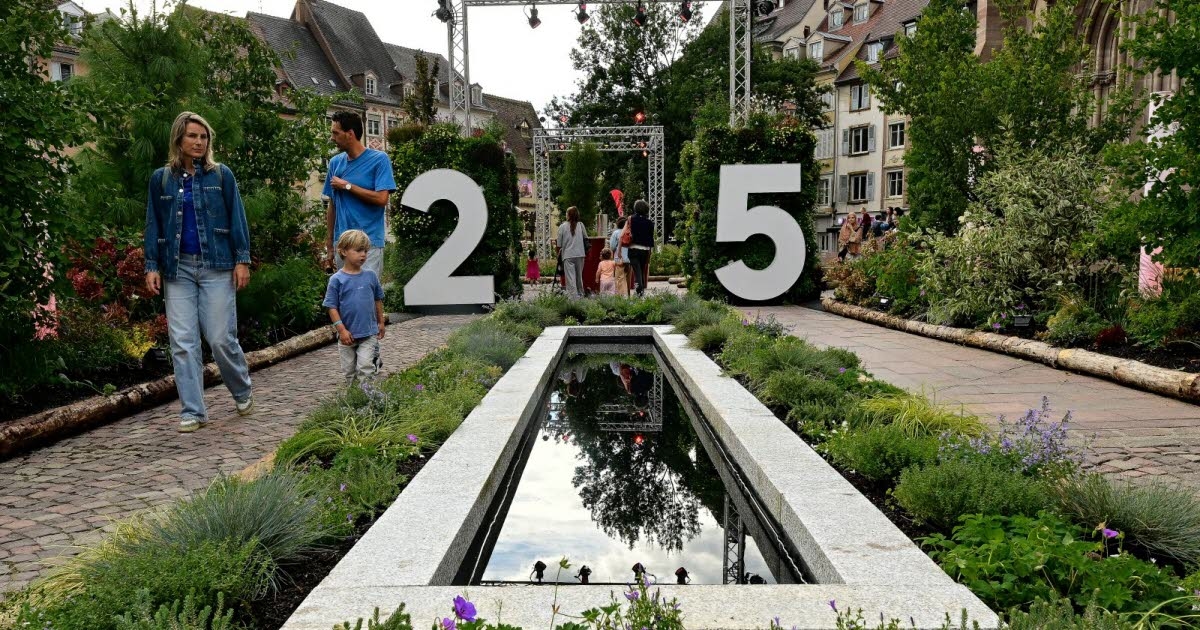 Mulhouse. Jardín Efímero 2025: una creación vegetal y acuática por descubrir hasta el 17 de septiembre.