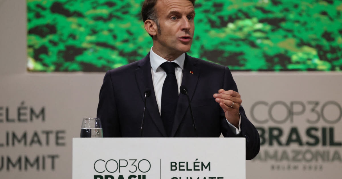 Klima. Nur wenige Tage vor der Eröffnung der COP30 ruft Macron dazu auf, dem Beispiel der Europäischen Union zu folgen.