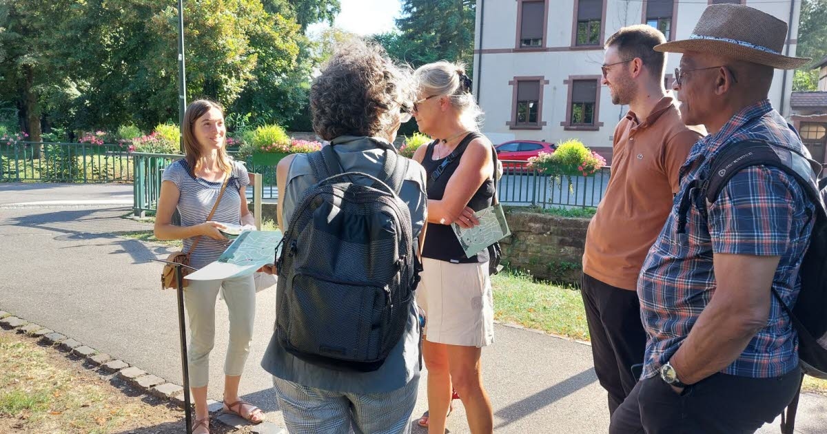 Wissembourg. The remarkable tree trail and the poetic path have been inaugurated.