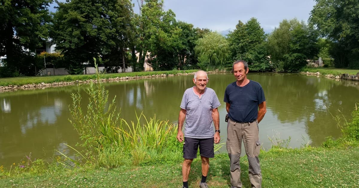 Ein Sommerteich. Hochstatt und Kingersheim, Spielplätze der Familie Müller seit drei Generationen