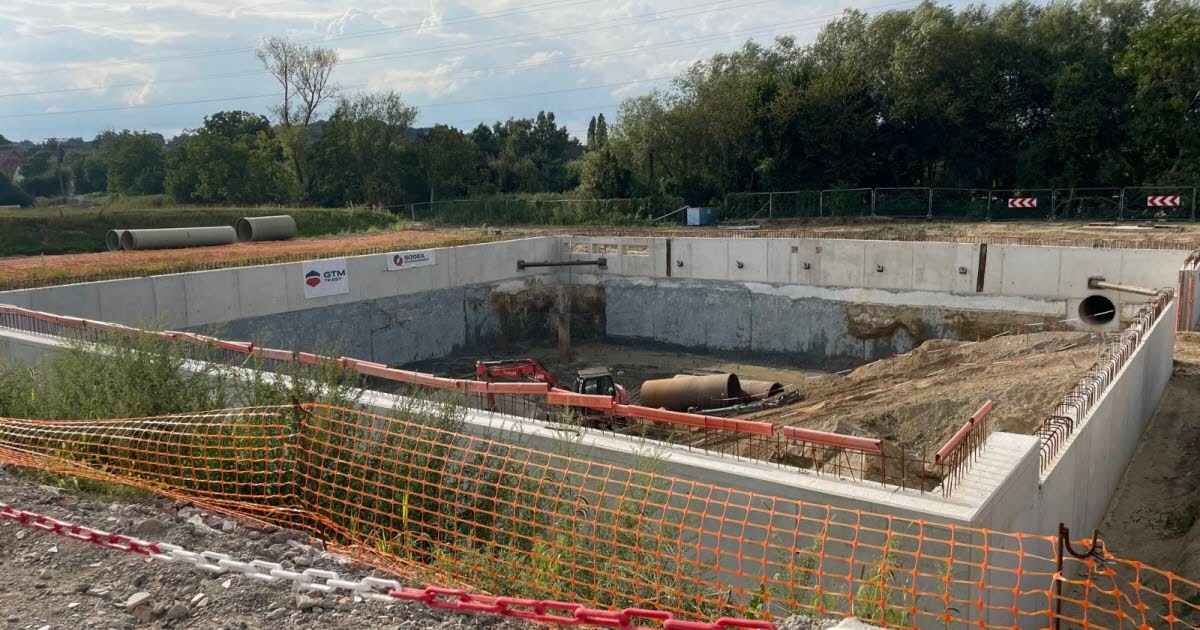 Mundolsheim: Un estanque de almacenamiento del tamaño de dos piscinas olímpicas para combatir las inundaciones