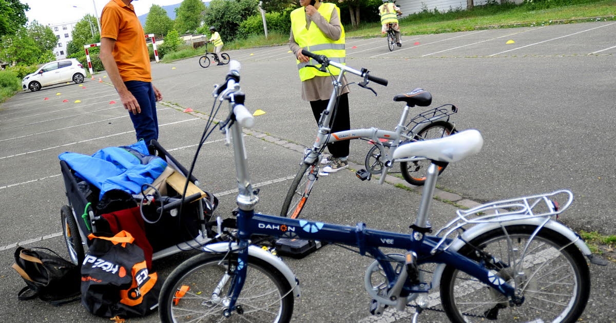 Colmar. With the CADRes 68 association, it's never too late to get (back) on a bike.