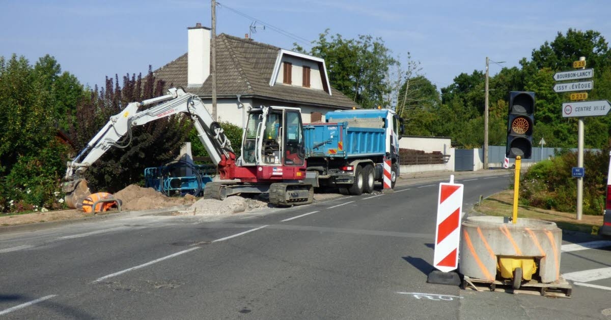 Gueugnon. Agua potable: 320 metros de red renovados en la rue du 8-Mai