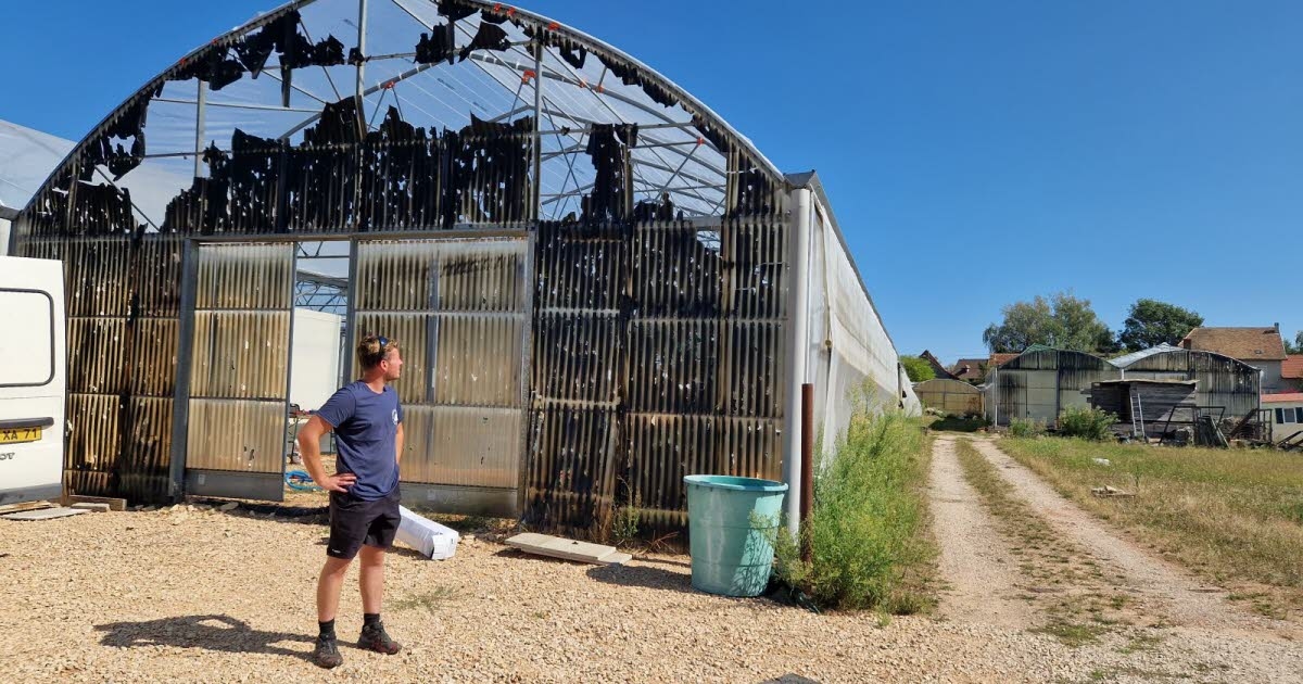Ouroux-sur-Saône. Ponad 50 000 euro szkód na farmie spiruliny Nicolasa Pagniera
