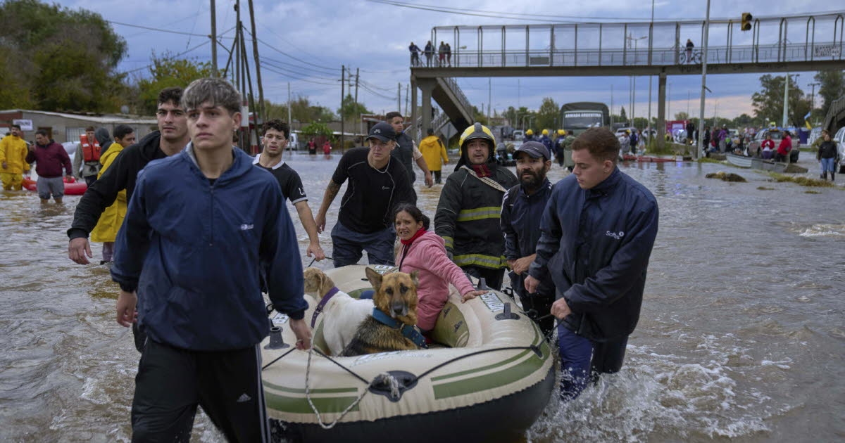 Argentina. Más de 7.500 personas evacuadas en la región bonaerense por inundaciones