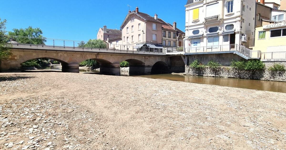 De Blanzy a Paray-le-Monial. Por que o Bourbince está em seu nível mais baixo?