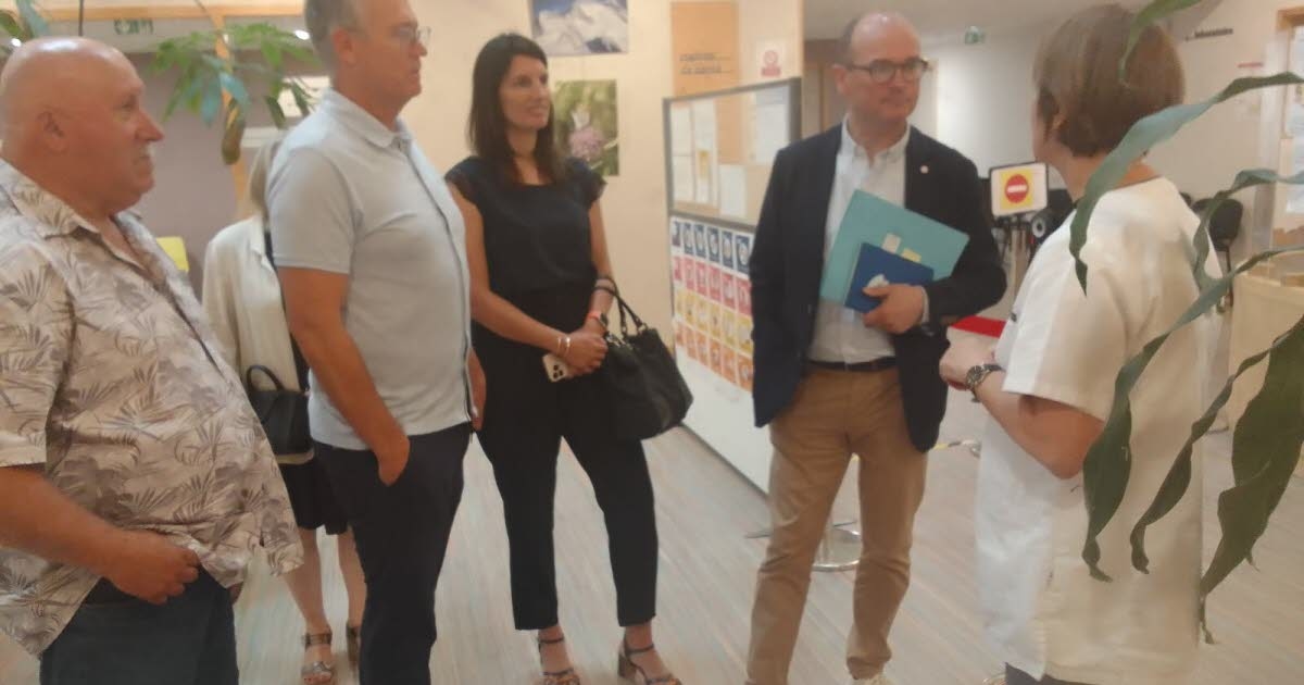 Montchanin. Bezpieczeństwo, zdrowie, mieszkania: poseł Sébastien Martin poznaje miasto
