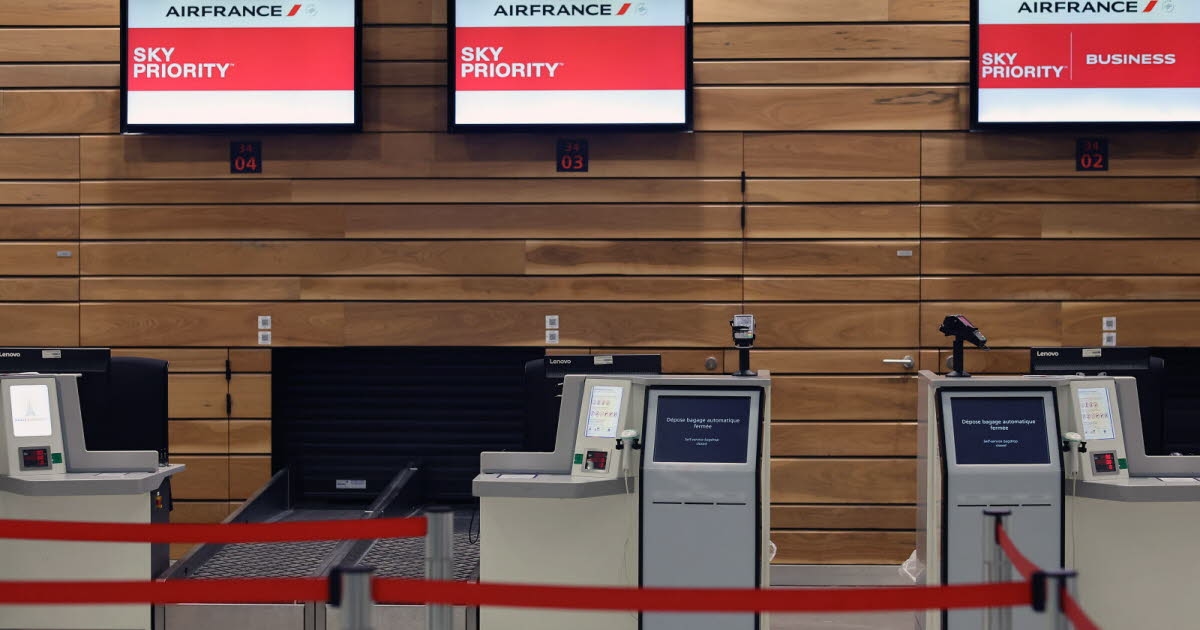 París. Tormentas: El 20% de los vuelos fueron cancelados en el aeropuerto de Orly este viernes por la noche.
