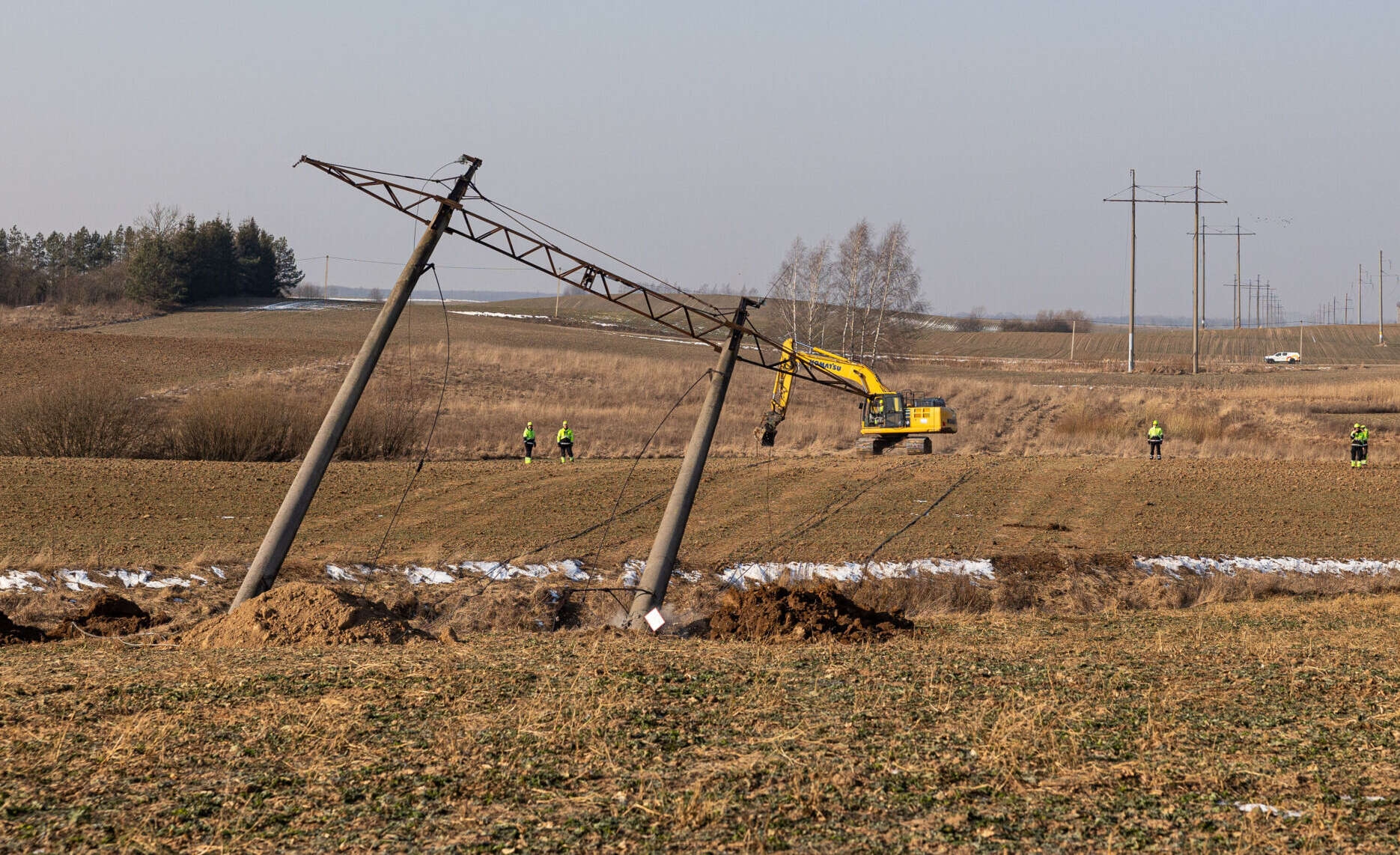 Baltische staten zijn begonnen met fysieke ontkoppeling van het Russische energiesysteem