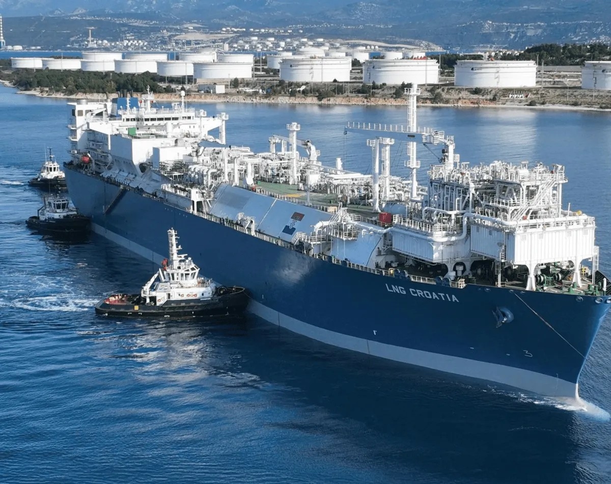 Upgraded FSRU returns to Krk