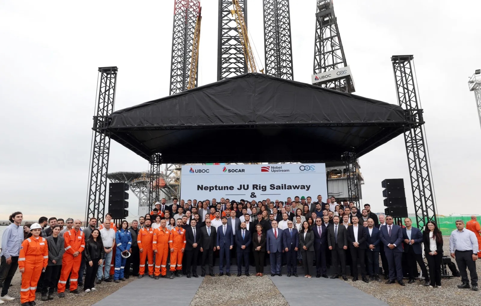 SOCAR launches its first jack-up rig to sea