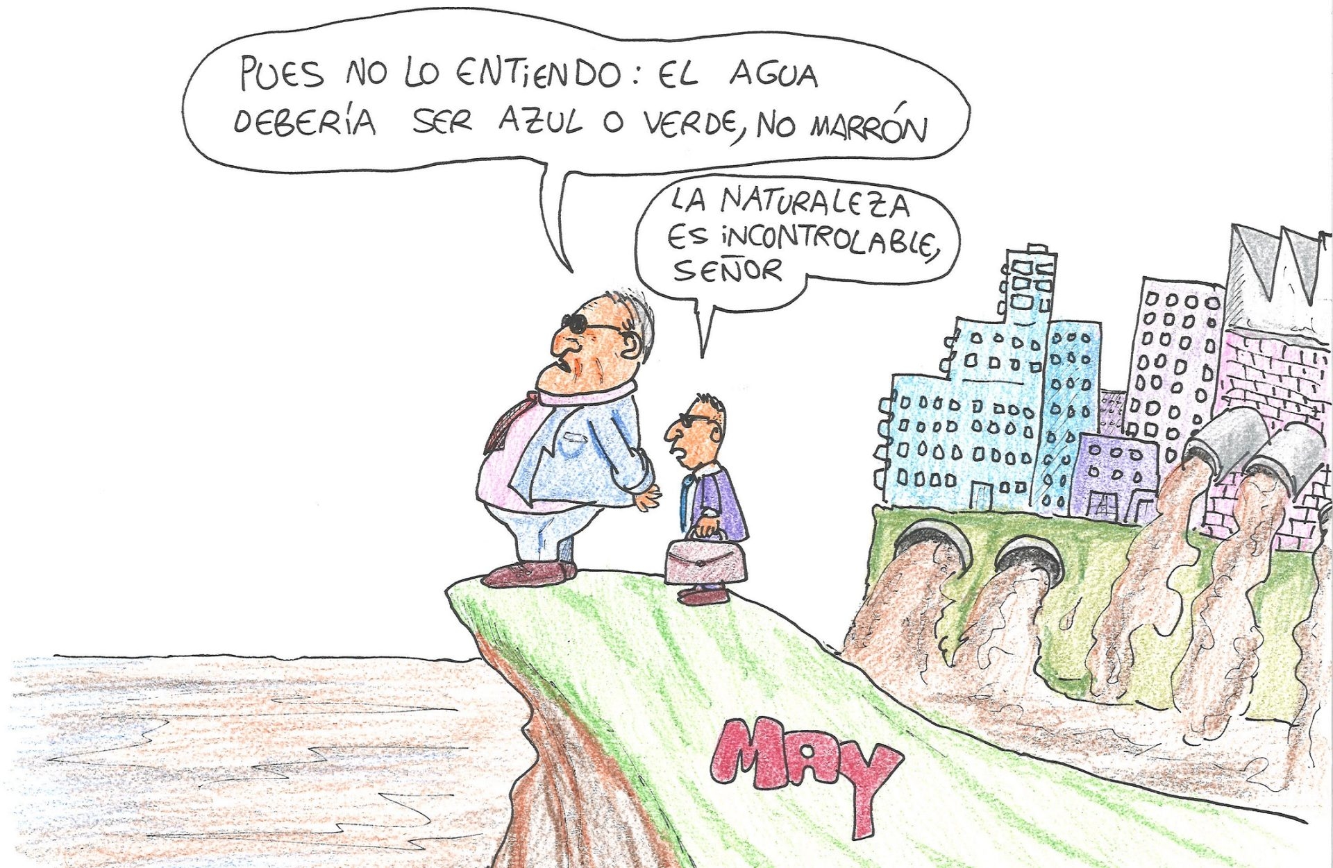 A cor do mar. Por (*) Maio