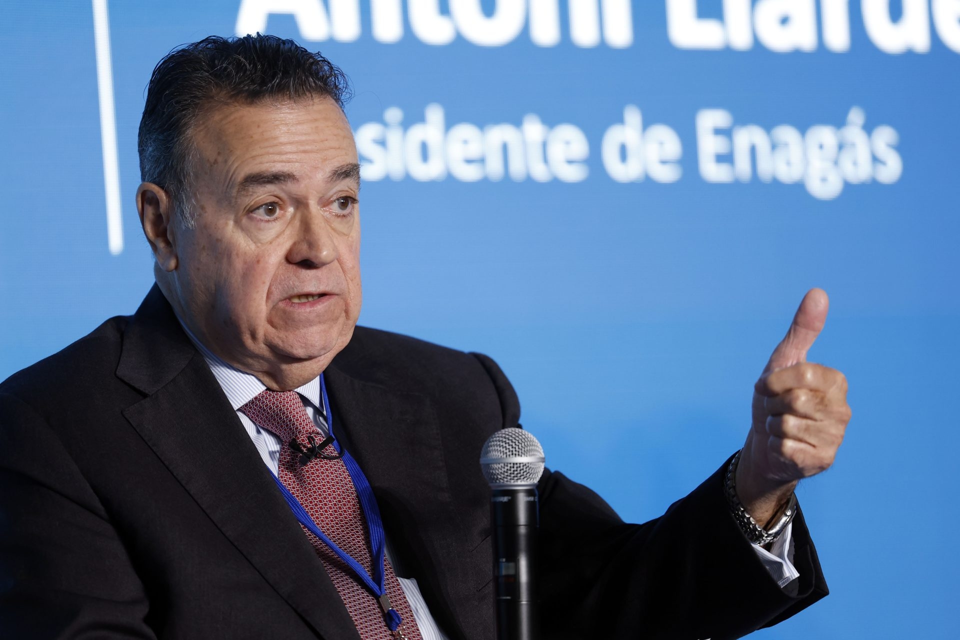 El presidente de Enagás, Antonio Llardén, dice que la UE debe ser "un poco menos ingenua" en la descarbonización
