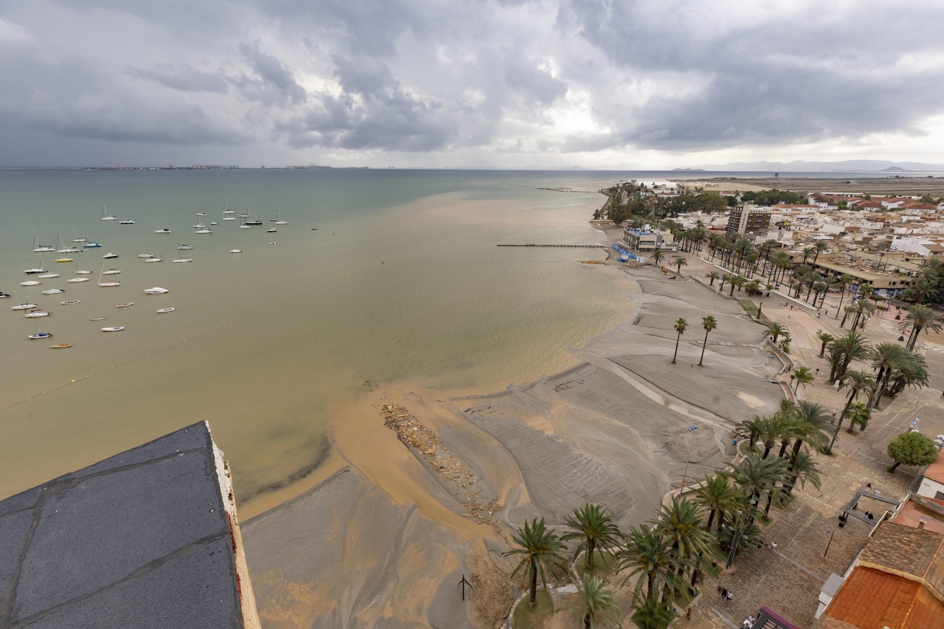 Um episódio de anoxia foi detectado na parte sul do Mar Menor após a passagem do furacão Alice.