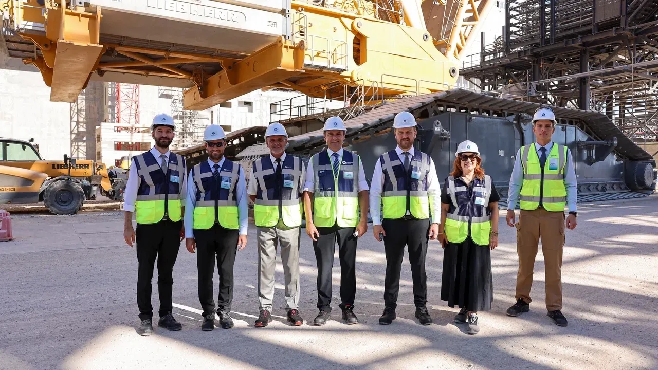 Delegation des türkischen Atomindustrieverbandes besuchte das Kernkraftwerk Akkuyu
