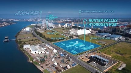 Orica riceve 283 milioni di dollari da ARENA per il polo dell'idrogeno di Hunter Valley