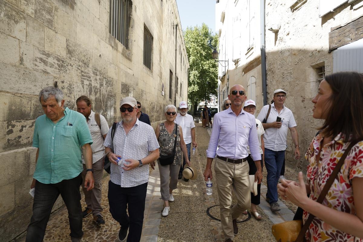 "Bugün çok başarılı bir konuşma dinledik": Périgueux, Villes et Villages Fleuris (Çiçek Açan Köyler) jürisinden ziyaret aldı