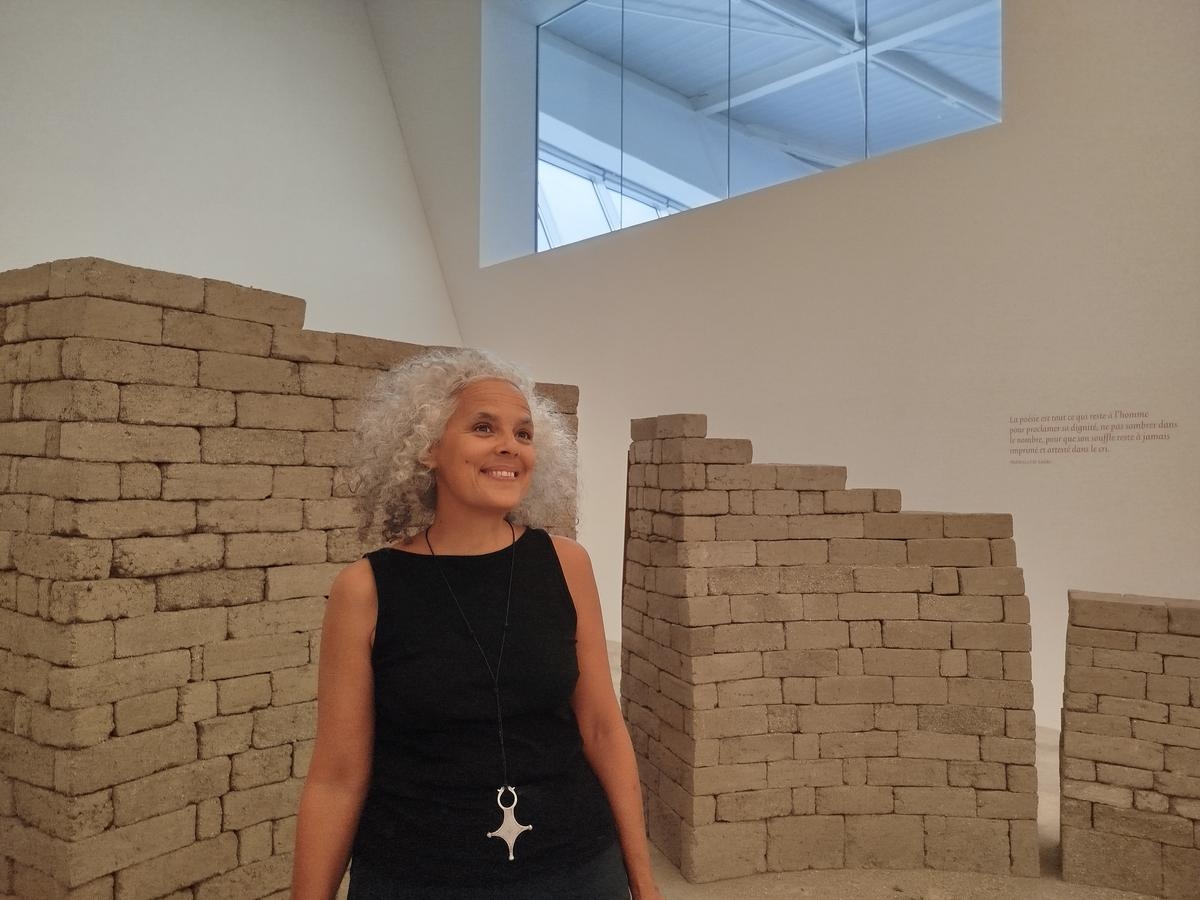 When the sediments of the Arcachon basin become works of art, exhibited at the Frac in Bordeaux