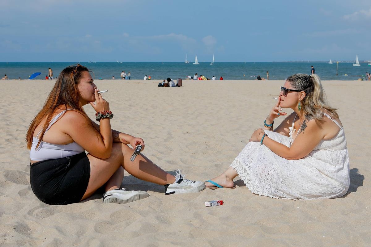 La Rochelle/Île de Ré: Twee maanden na het rookverbod op stranden maken verenigingen de balans op