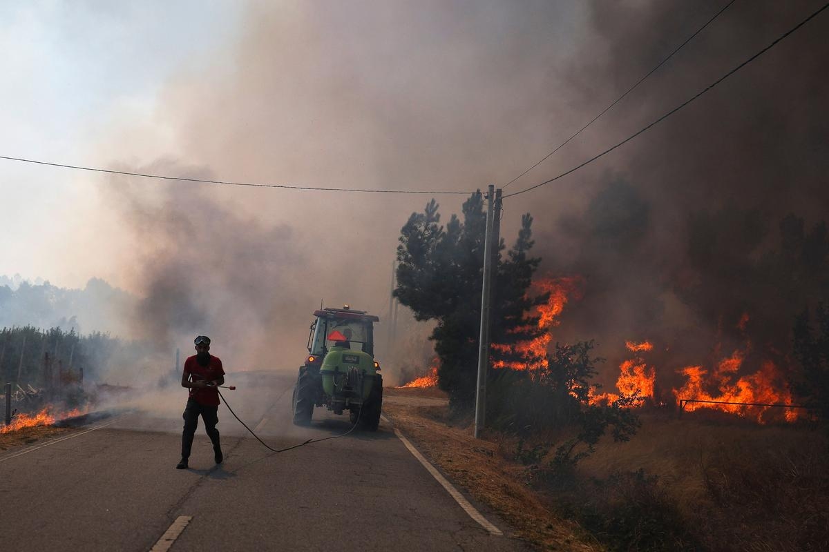 Pożary w Portugalii: trzecia ofiara śmiertelna w ciągu pięciu dni