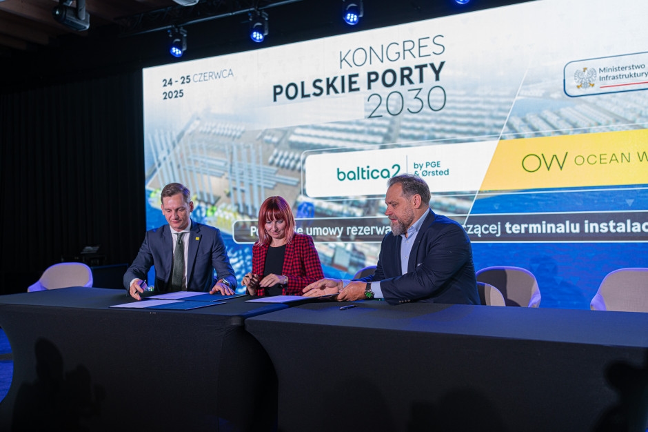 Gigantisch windpark in de Oostzee een stap dichterbij. Belangrijke overeenkomst getekend.