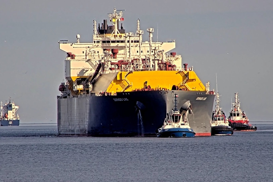 Un récord tras otro. El puerto de gas polaco supera una cifra simbólica.