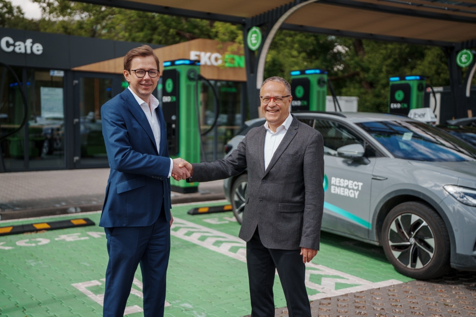 An energy revolution on Polish roads. Ultra-fast chargers will be powered exclusively by green energy.