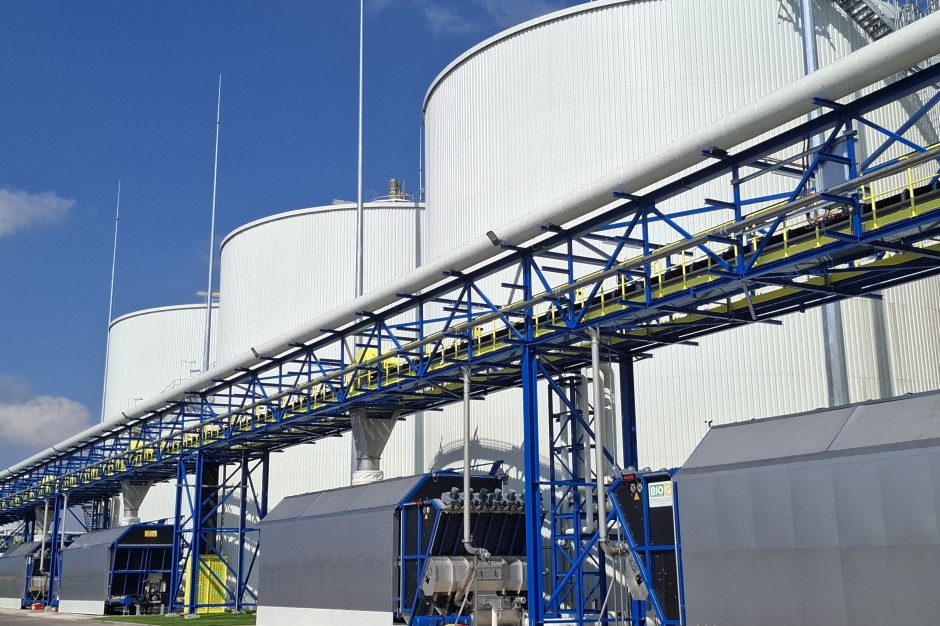 Die Zuckerfabrik trug zur Gasversorgungssicherheit Polens bei. Sie ist die größte Anlage in Europa.