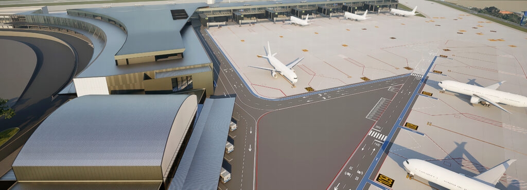 De bouw van de nieuwe luchthaventerminal Congonhas begint