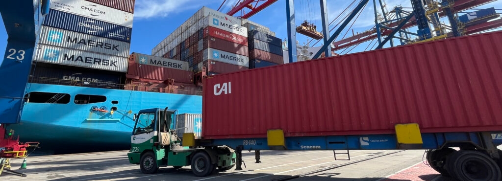 Santos Brasil, Tecon Santos'ta tek operasyonda rekor kırdı