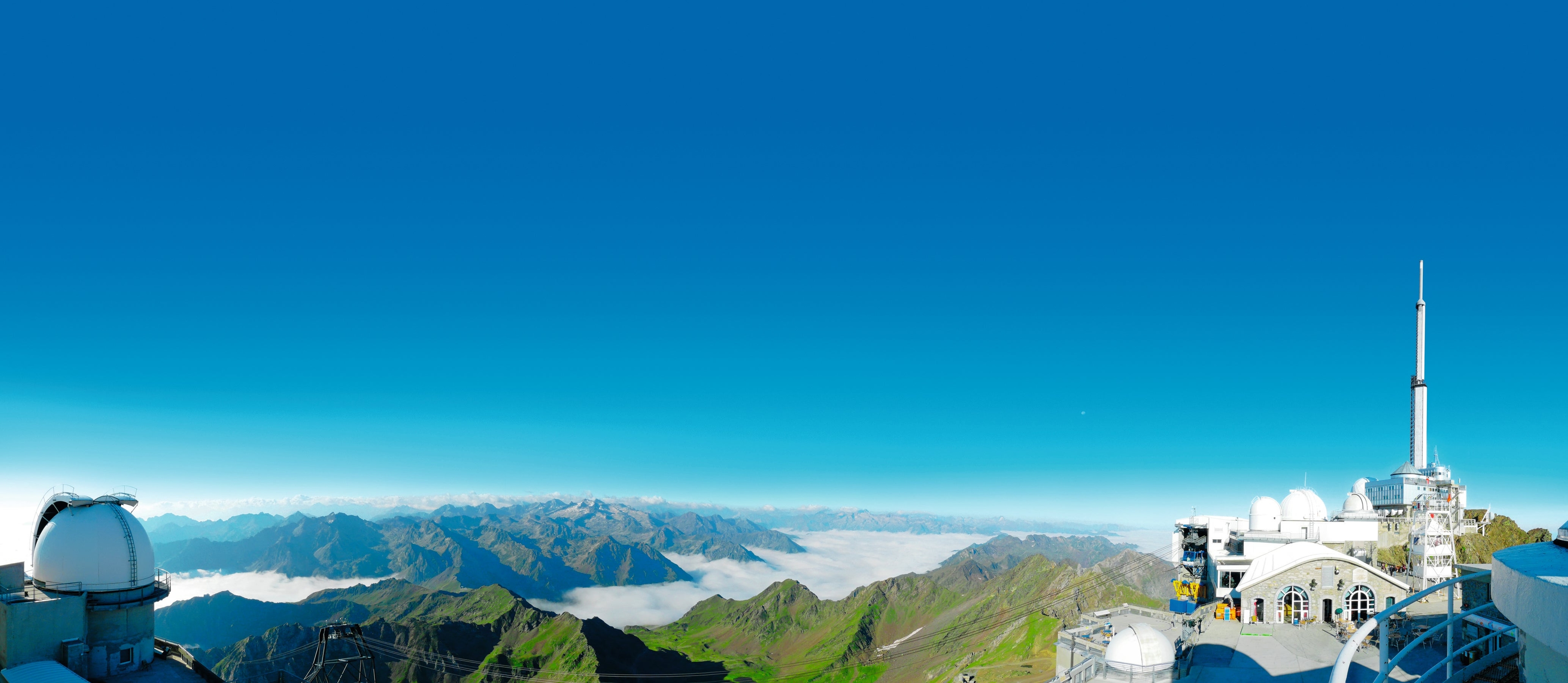Pic du Midi, verão galáctico a 2.877 metros de altura