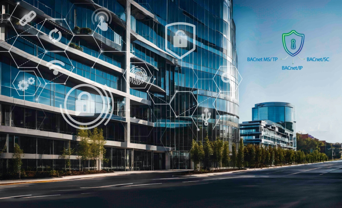 Encrypted data exchange in building automation