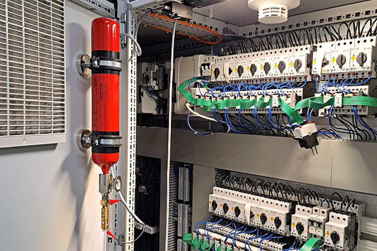 Mały system gaśniczy do pomieszczeń technicznych nagrodzony