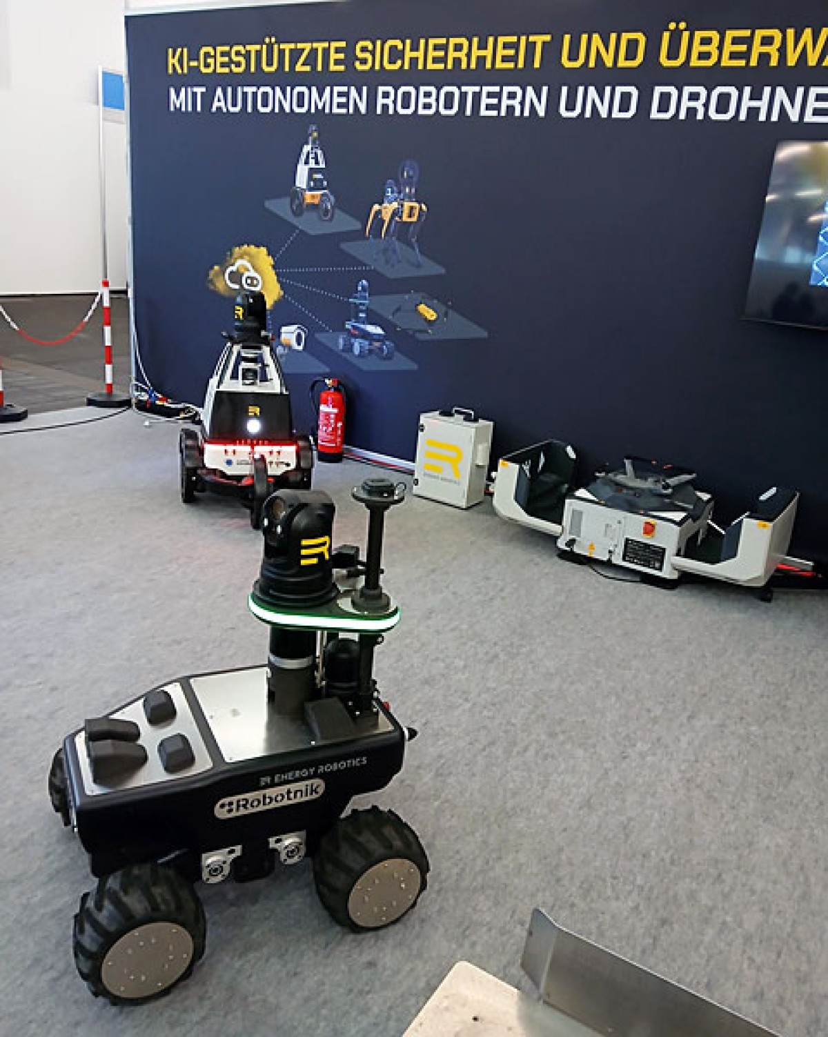 Güvenlik sektöründe dronlar, robotlar ve yapay zeka