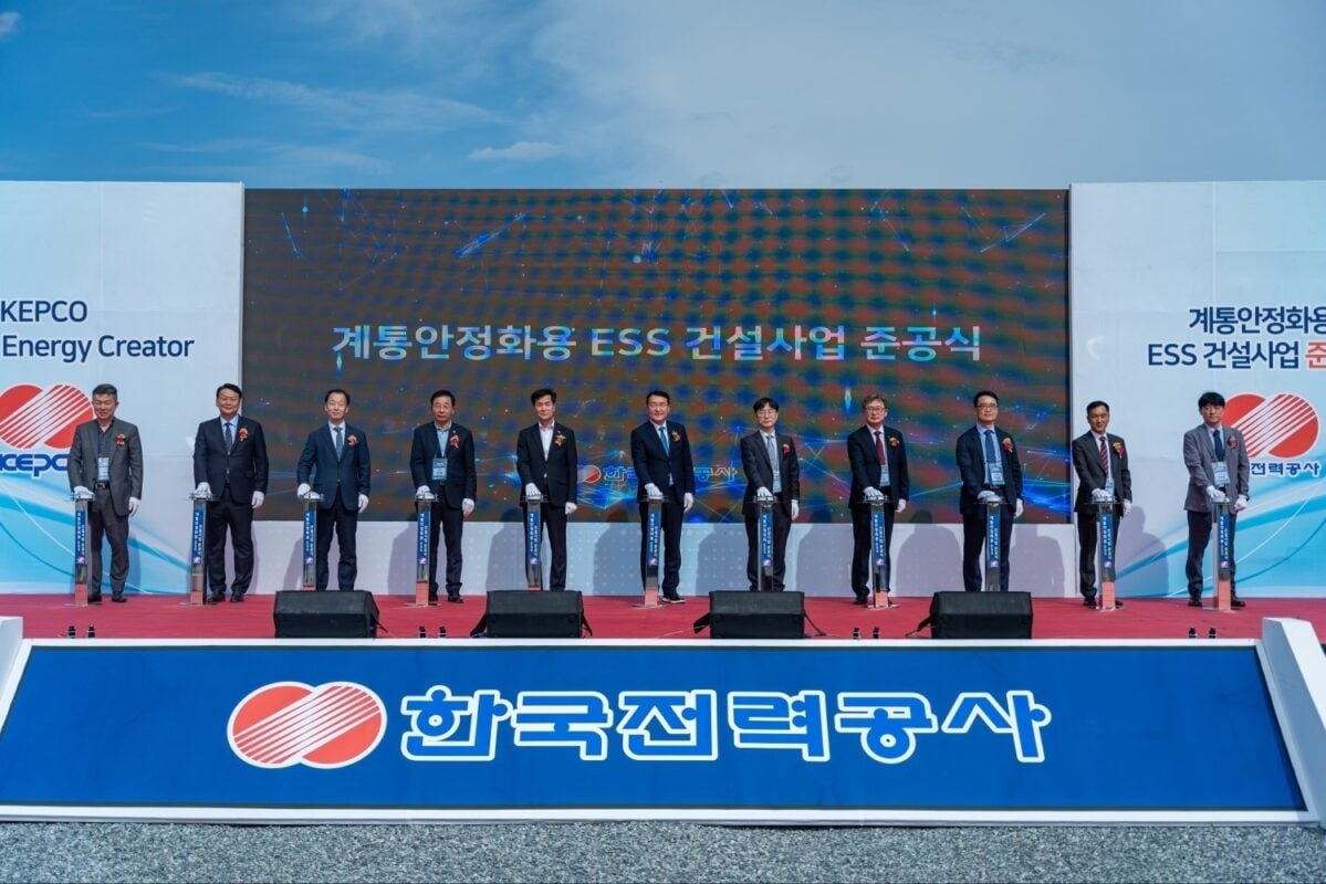 Coreia do Sul: Governo licita contratos centrais para 540MW/3.240MWh BESS
