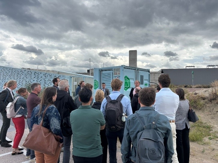 Working visit: The smart beach network and the role of storage