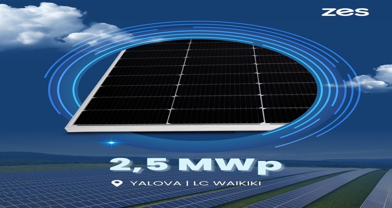 In Yalova begann die Produktion sauberer Energie mit ZES-Solarmodulen