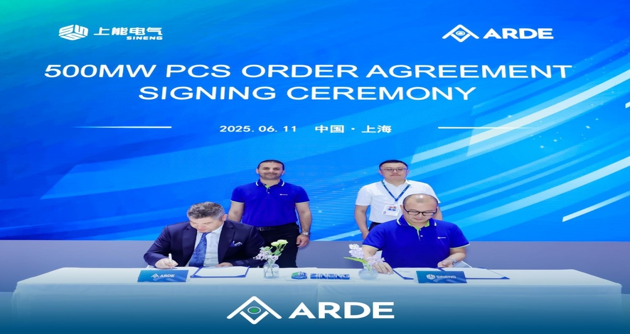 Collaboration stratégique entre Arde Energy et Sineng Electric
