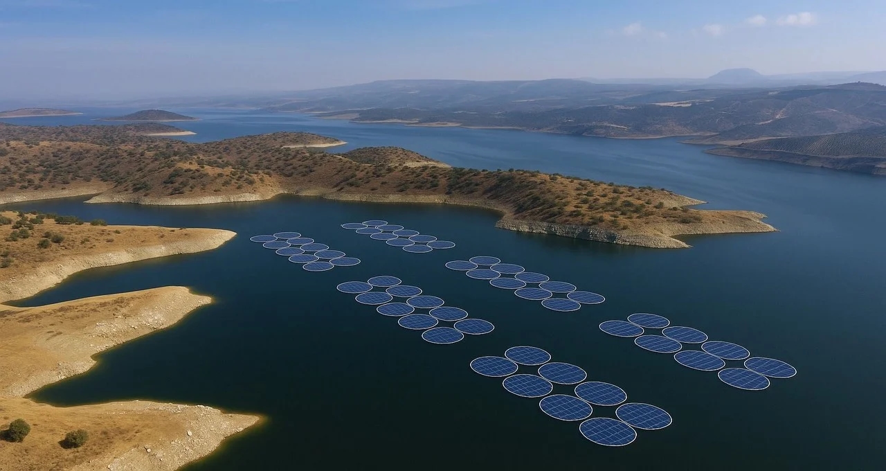 Il più grande progetto di energia solare galleggiante della Turchia è pronto