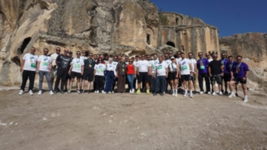 OEDAŞ lief mit 64 Mitarbeitern beim Phrygian Ultra Marathon