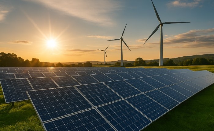 Inländischer Produktionsbedarf bei Solarkraftwerken und Windkraftanlagen steigt