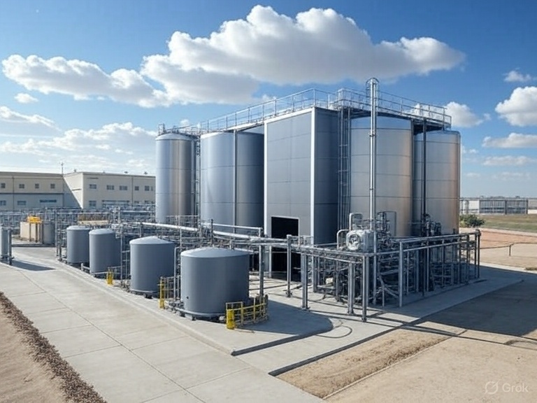 Aksaray Organized Industrial Zone gaat een afvalwaterzuiveringsinstallatie van 24.000 m³ bouwen