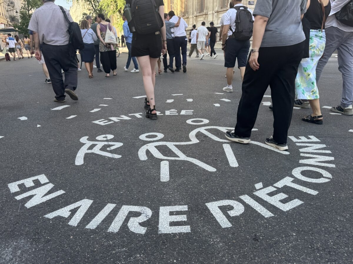 No more cars, no more pedestrians on the Lyon Peninsula