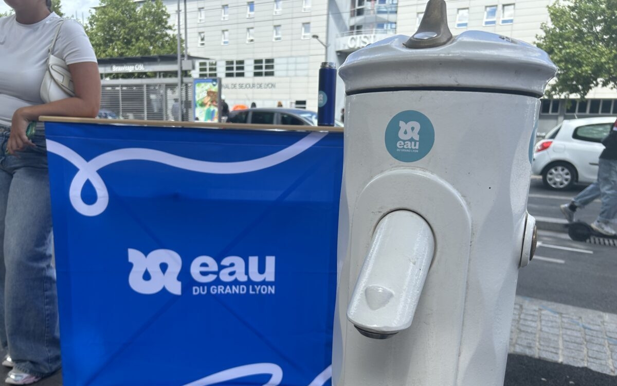 "Access to water for all is essential": six new fountains soon to be installed in the Lyon metropolitan area