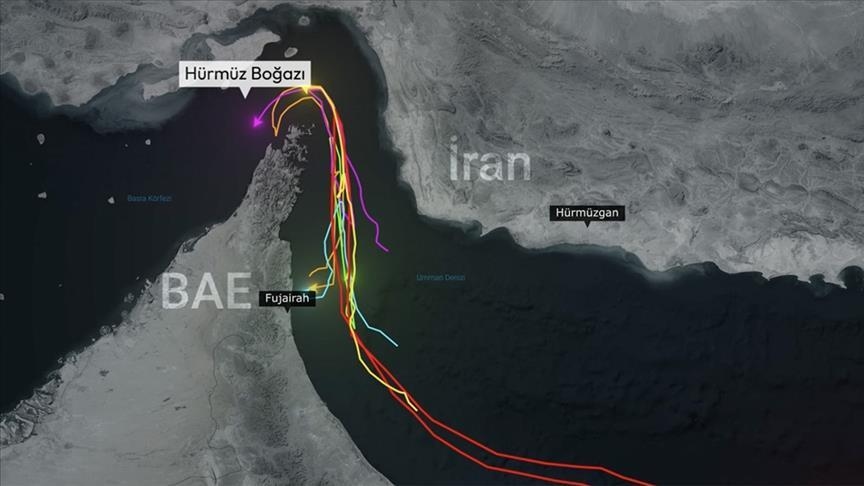 While ship traffic in the Strait of Hormuz has increased after the ceasefire, oil transportation costs have fallen sharply