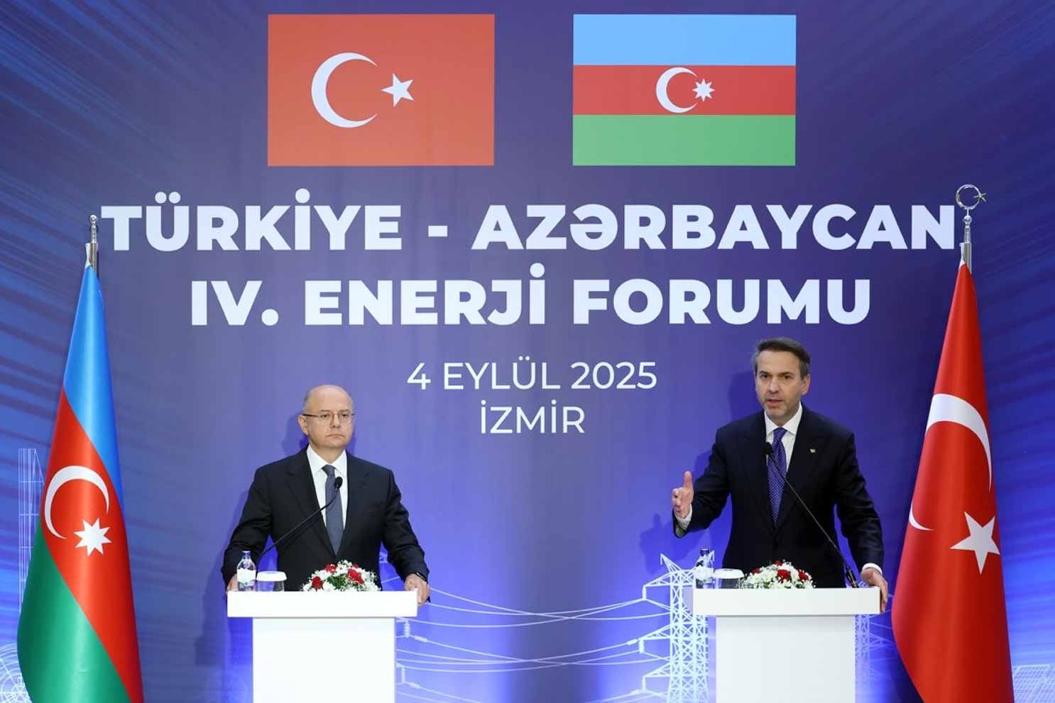 The 4th Türkiye-Azerbaijan Energy Forum was held in Izmir