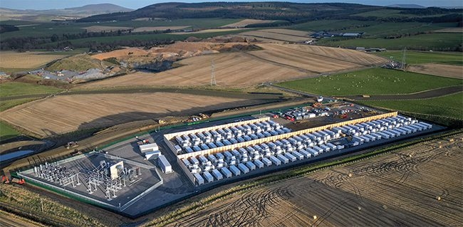 Europe’s Biggest Battery Supports More Renewable Energy on the UK Power Grid