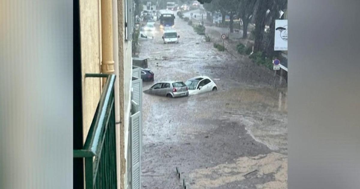 France, roads like rivers and damage in Le Lavandou after a “rain of unheard-of violence”