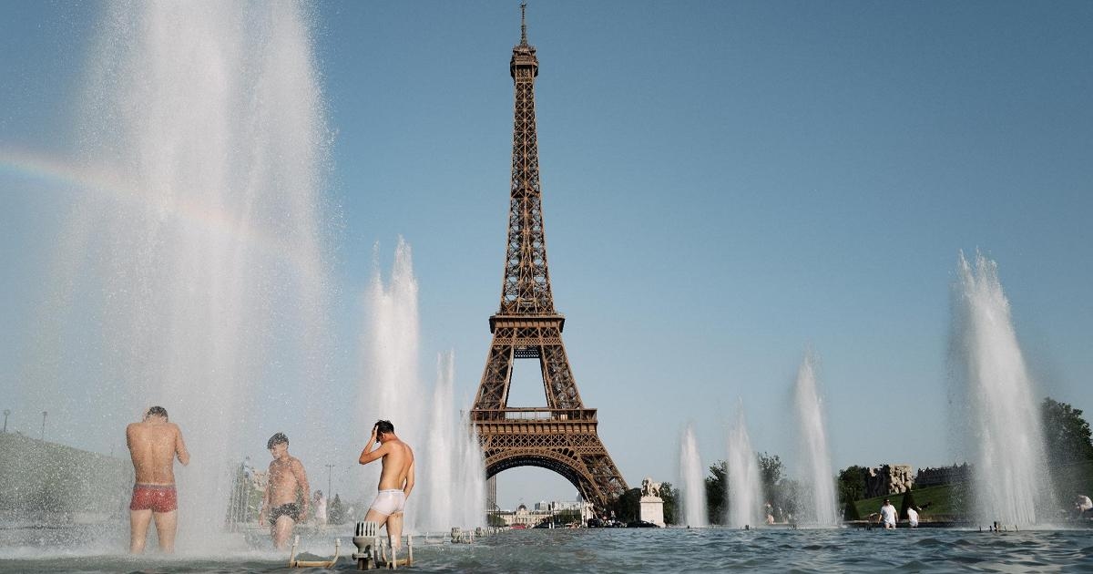 Da Parigi a Lisbona, l'Europa boccheggia nella morsa del caldo