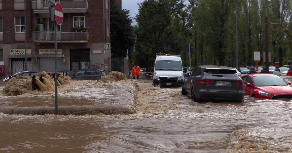 The fury of the Seveso in Milan buried under the streets of Milan
